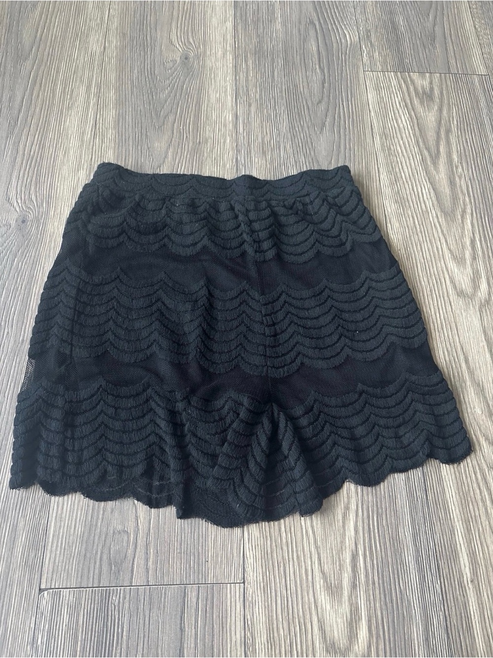 Black Lace Shorts